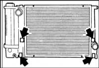  Снятие и установка вентилятора и муфты вентилятора BMW 5 (E39)