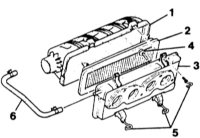  Снятие и установка воздушного фильтра Mazda 323
