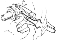   Снятие и установка/проверка выжимного подшипника сцепления Mazda 323