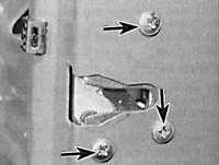  Снятие и установка замка двери Ford Scorpio
