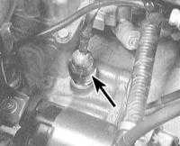  Проверка и замена датчика-выключателя огней заднего хода Honda Accord