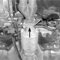  Проверка состояния компонентов системы выпуска отработавших газов (каждые 9600 км пробега или раз в 6 месяцев) Honda Civic