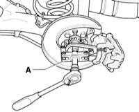   Снятие и установка подшипника колеса/узла ступицы Audi A3