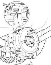  Снятие и установка подрулевого переключателя Audi A3