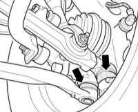  Проверка состояния компонент подвески и рулевого управления Audi A4
