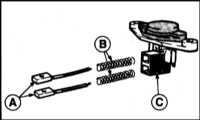  Проверка и замена щеток генератора и регулятора напряжения BMW 5 (E39)