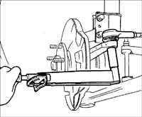  Поворотный кулак и ступица переднего колеса Kia Sephia