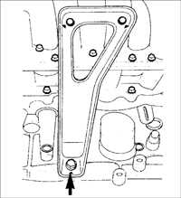  Снятие и установка стартера Kia Sephia