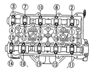  Снятие и установка распределительных валов Mazda 323