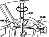  Регулировка передних колес Mercedes-Benz W220