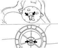  Проверка исправности функционирования, снятие и установка вентилятора системы охлаждения Opel Corsa