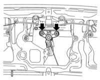  Снятие и установка компонентов двери задка Opel Astra