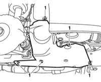  Проверка и замена приводной цепи Saab 95