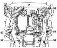  Снятие и установка силового агрегата Saab 95
