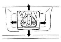  Снятие, установка и регулировка двери задка Toyota Land Cruiser