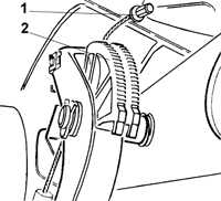  Снятие и установка троса сцепления Ford Escort